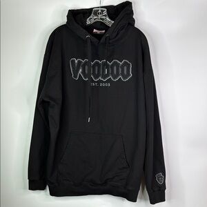 Voodoo Doughnut Black Hooded Sweatshirt Size XXL